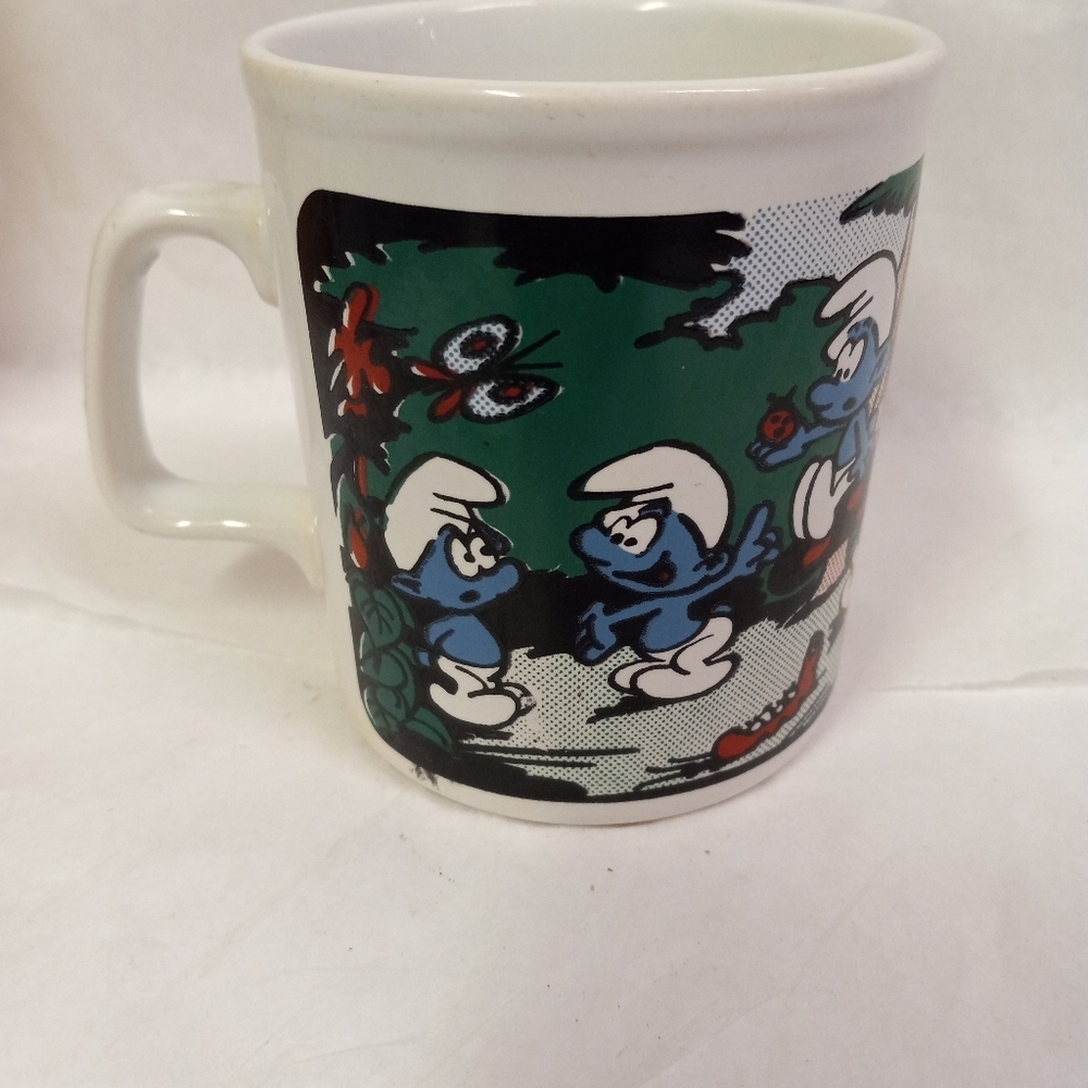 VINTAGE Kiln Craft Signed Character Coffee Mug Cup